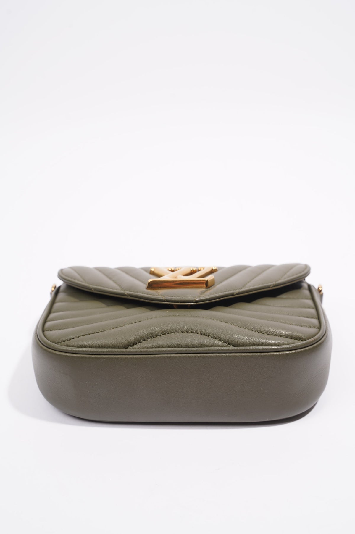 Louis Vuitton New Wave Multi Pochette Khaki Calfskin Leather