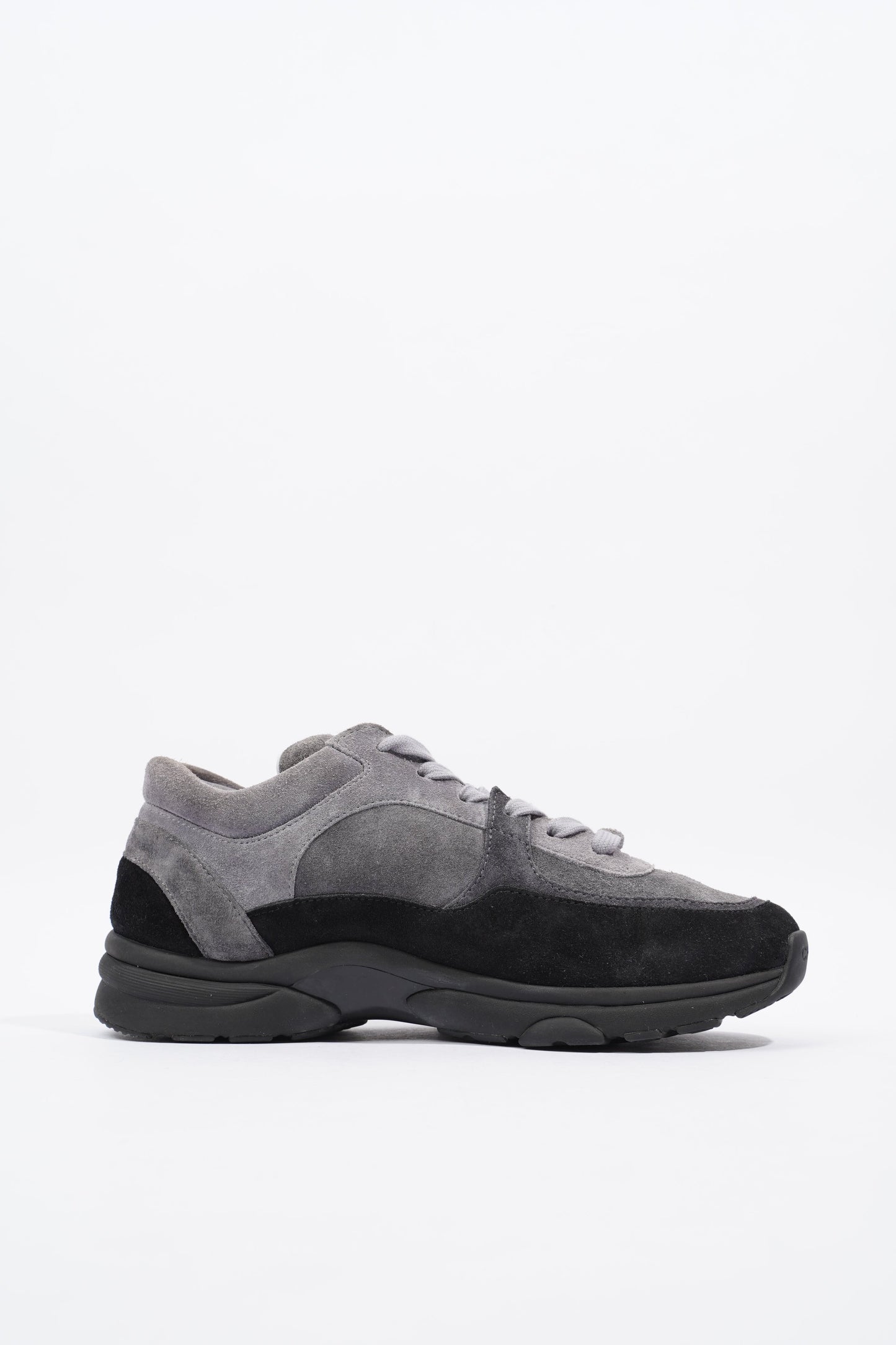 Chanel CC Runner Grey   Black Suede EU 38 UK 5