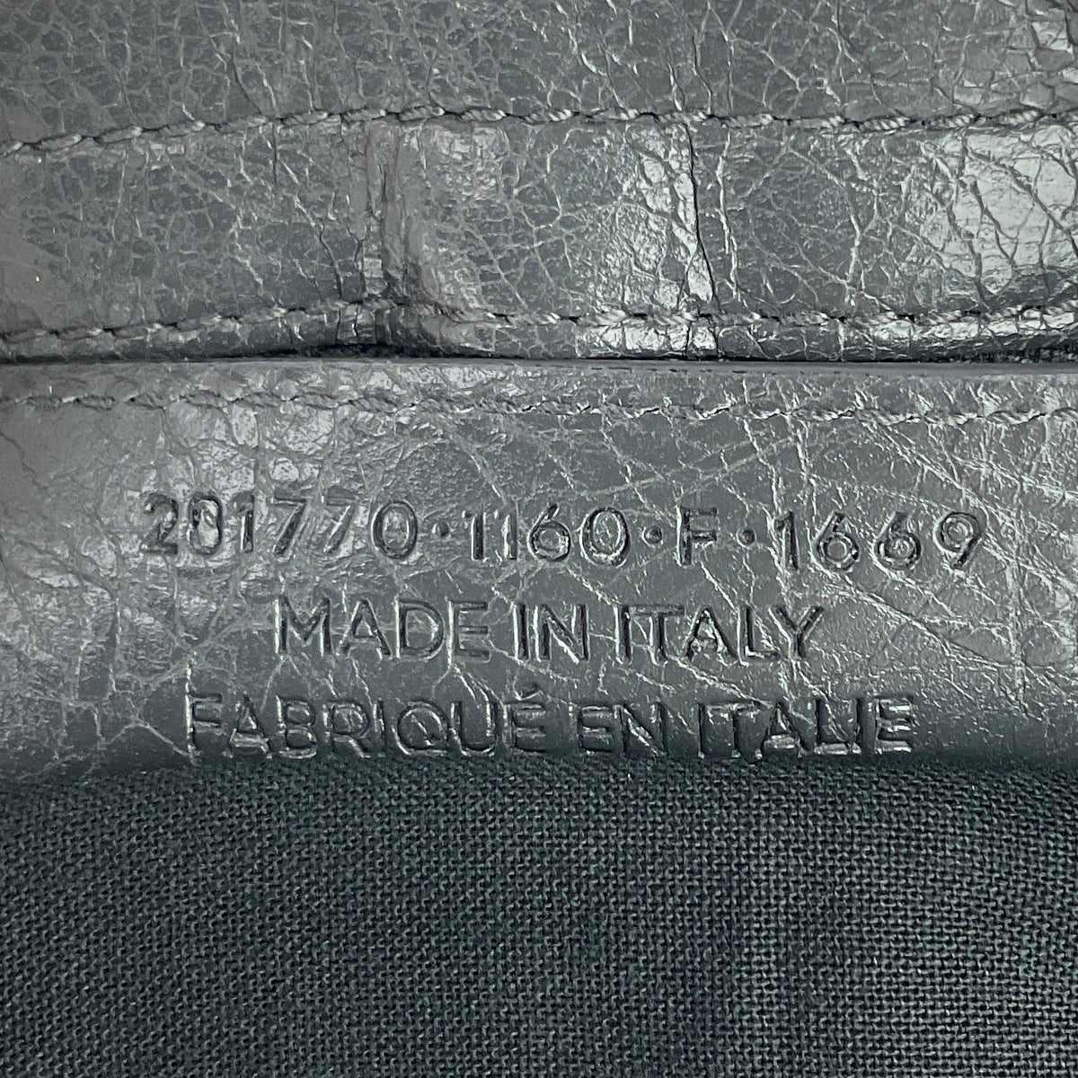 City Agneau Leather Bag