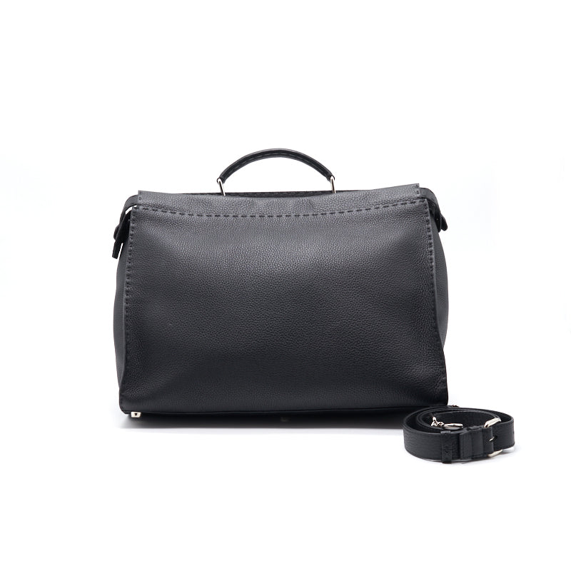 Fendi Black Peekaboo Iconic Medium