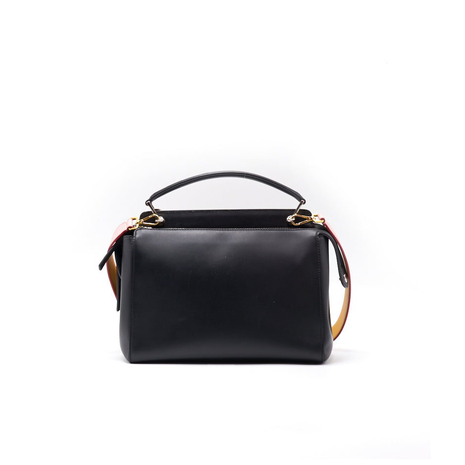 Fendi  Dotcom Click Whipstitch Shoulder Bag