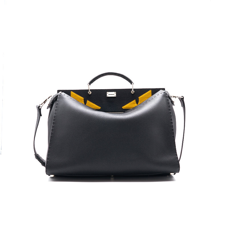 Fendi Black Peekaboo Iconic Medium