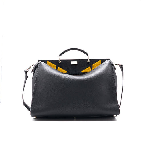 Fendi Black Peekaboo Iconic Medium