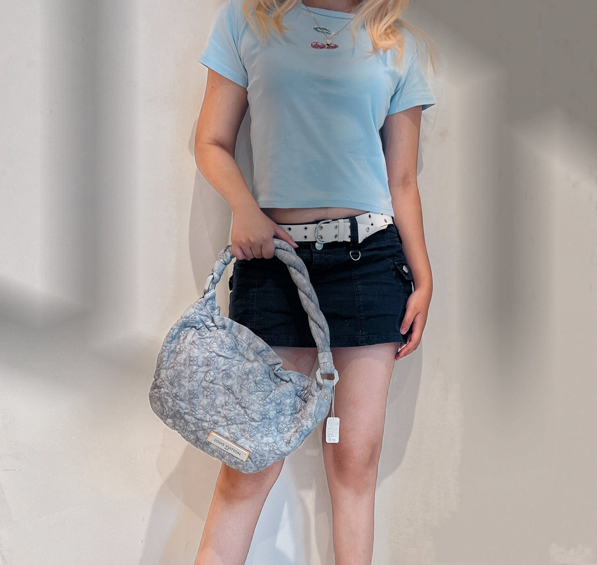 Louis Vuitton Olympe Limited Edition Gris Perle Monogram Nimbus GM