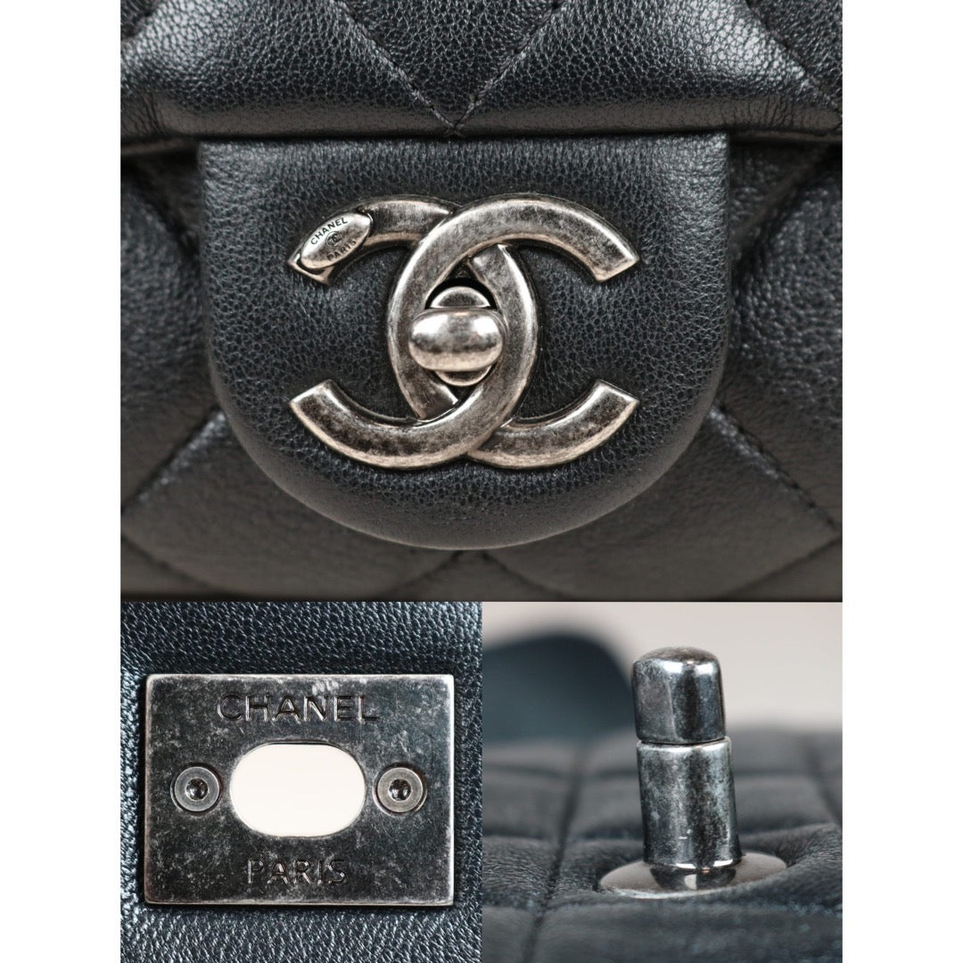 Rank A｜ CHANEL Matrasse Lamb Skin Single  Flap Bag Made in 2014-2015Year｜S24071001