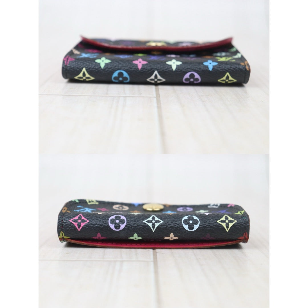 Very Good ( Rank A)｜ LV Multicolor Card Holder Black｜24090904