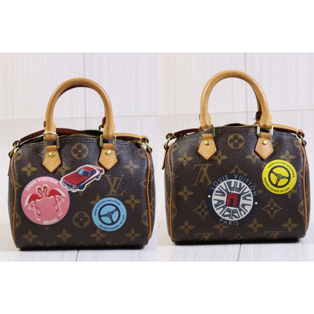 Rank AB ｜LV Monogram Nano Speedy  Shoulder Bag｜S24040403