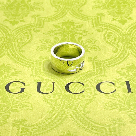 GUCCI Ring Silver925 Silver unisex Used