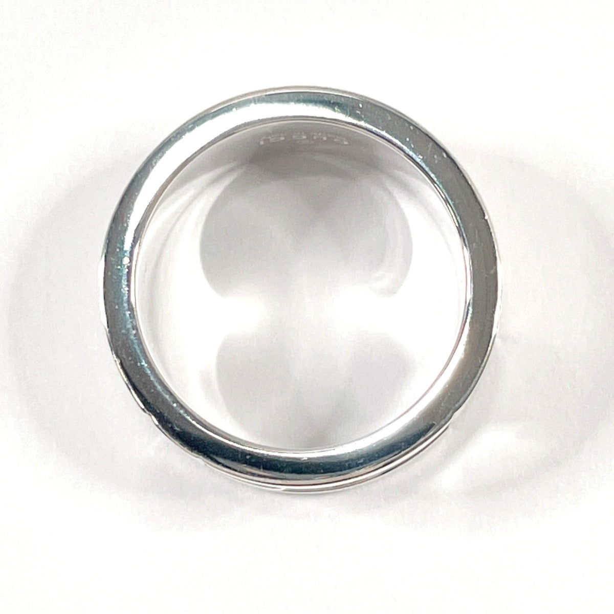 GUCCI Ring Silver925 Silver Branded Cutout G Women Used