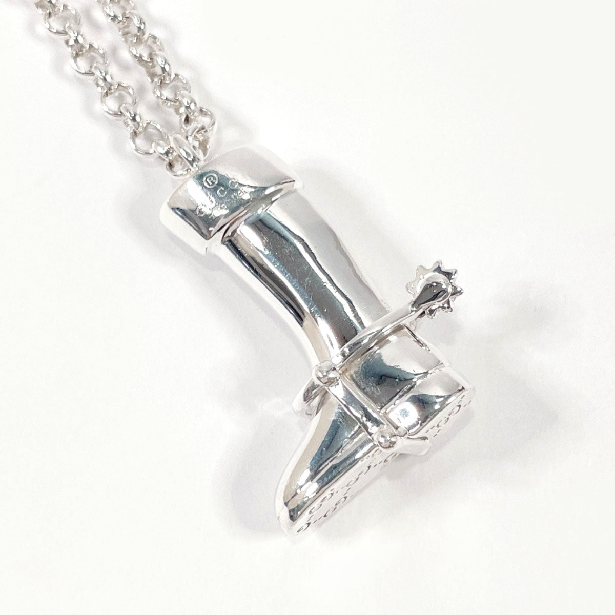 GUCCI Necklace Silver925 Silver boots unisex Used