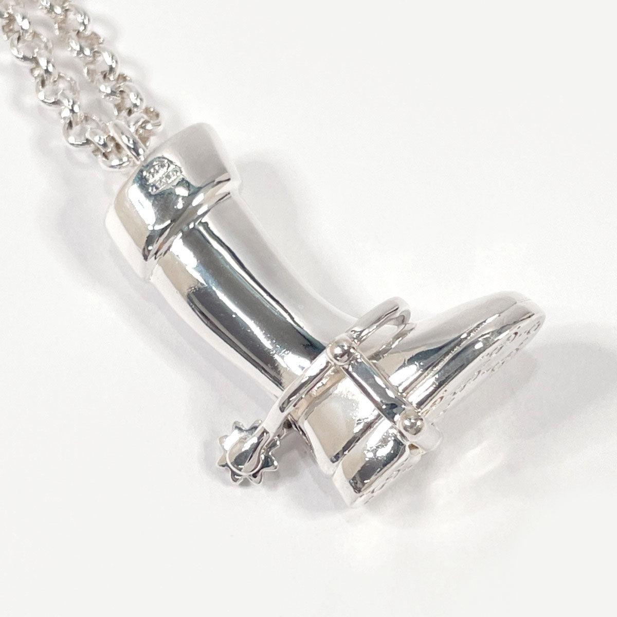 GUCCI Necklace Silver925 Silver boots unisex Used