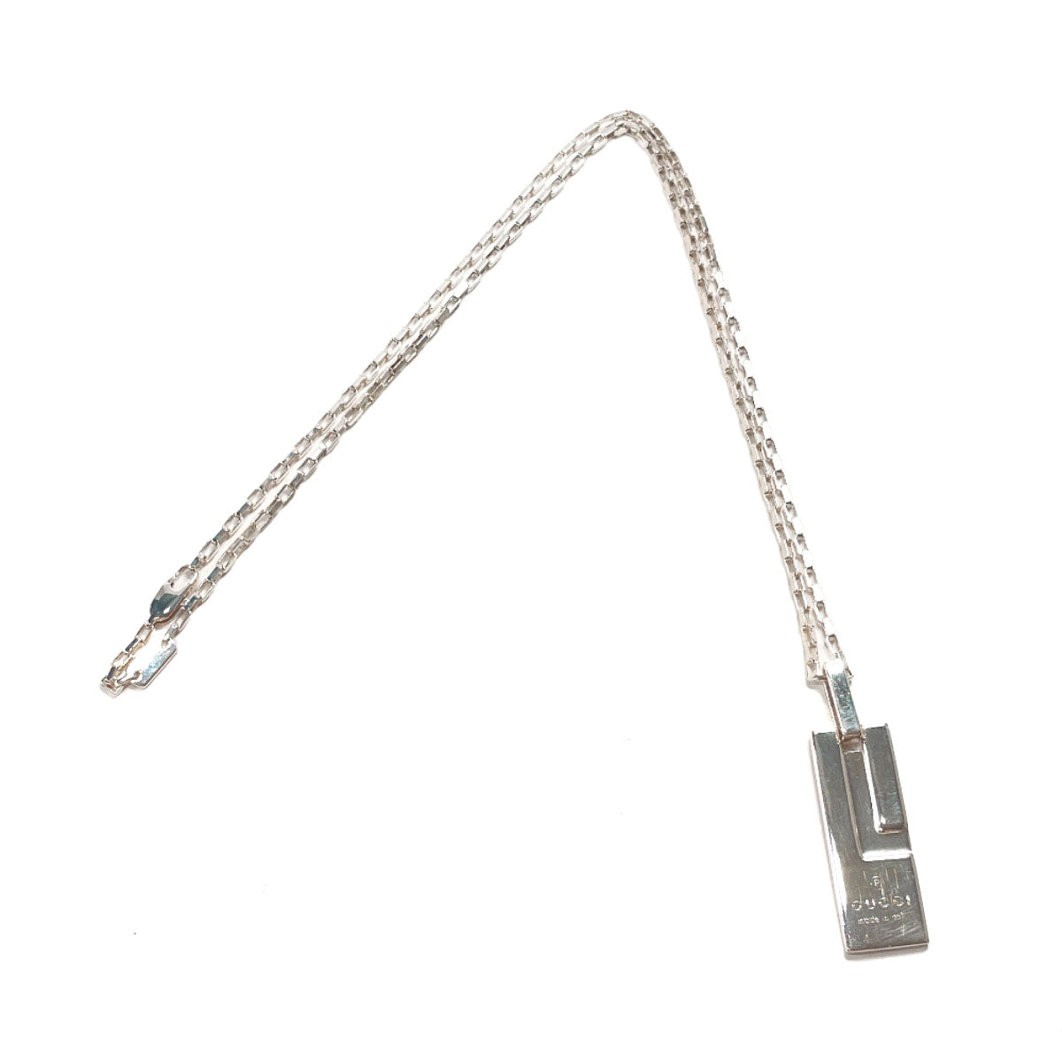 GUCCI Necklace Silver925 Silver plate Used
