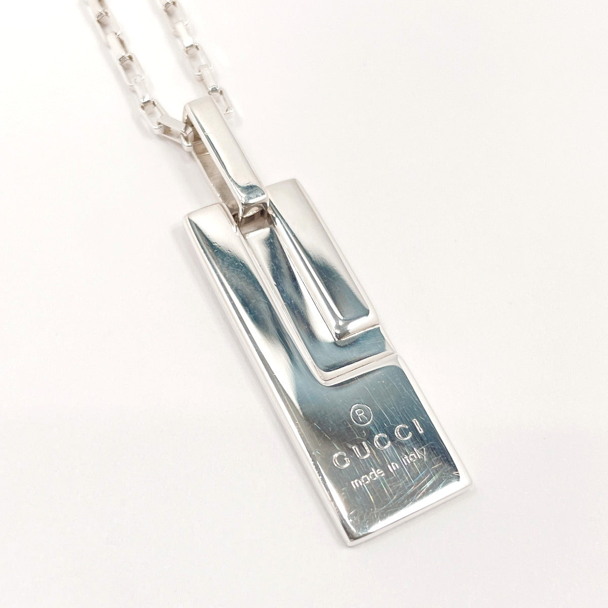 GUCCI Necklace Silver925 Silver plate Used
