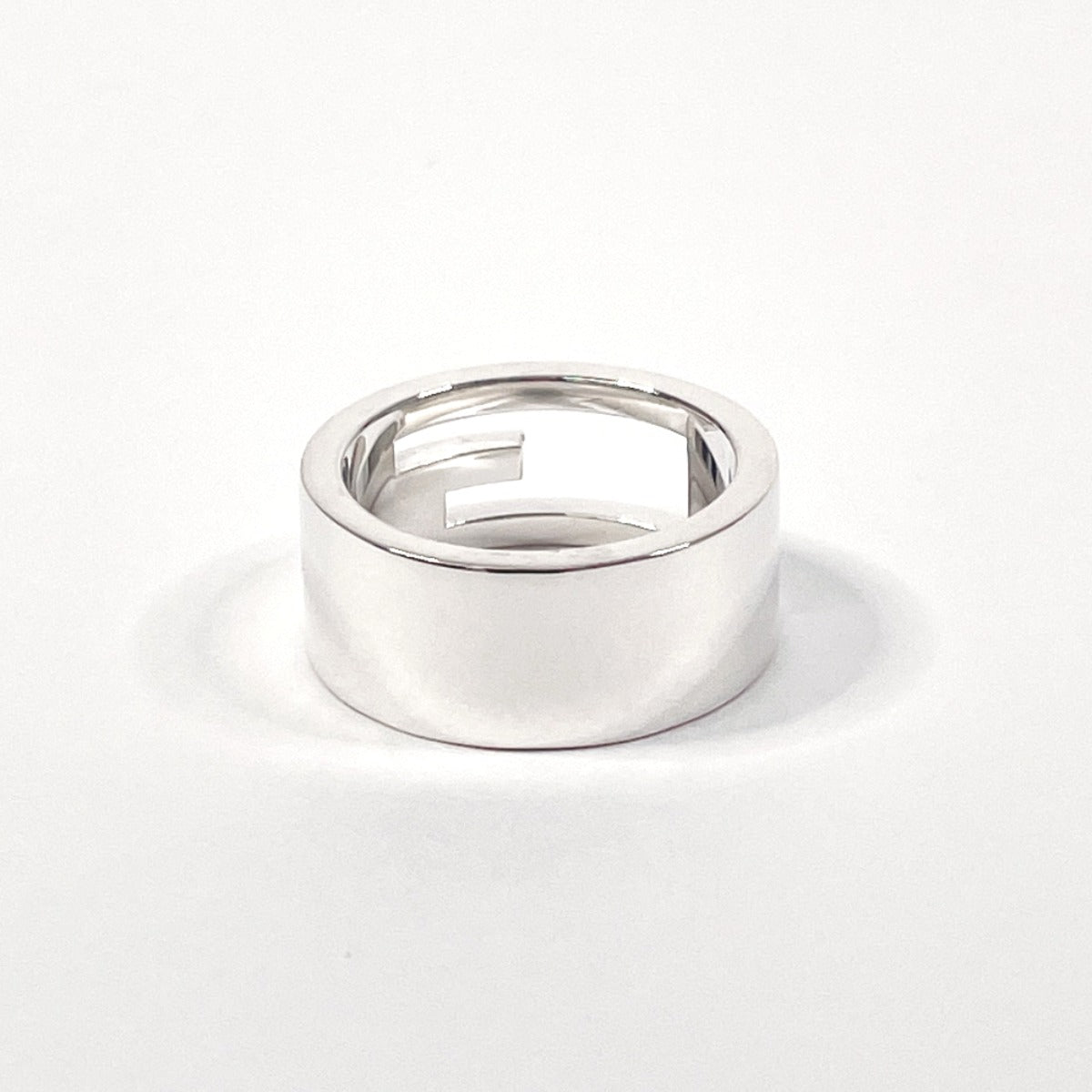 GUCCI Ring Silver925 Silver Branded Cutout G Women Used