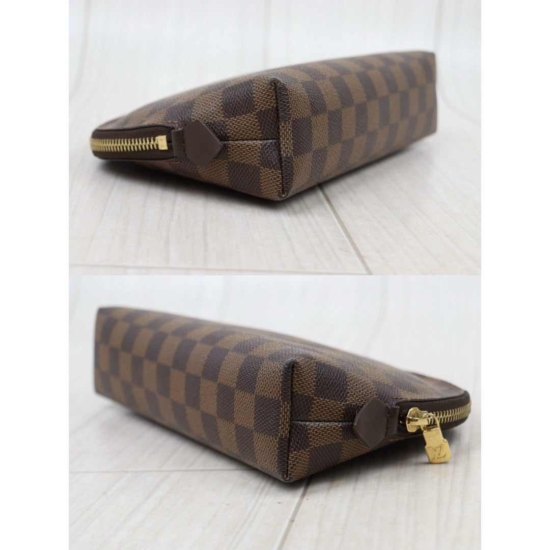 Good ( Rank AB)｜LV Damier GM Pochette Cosmetics｜S25033004
