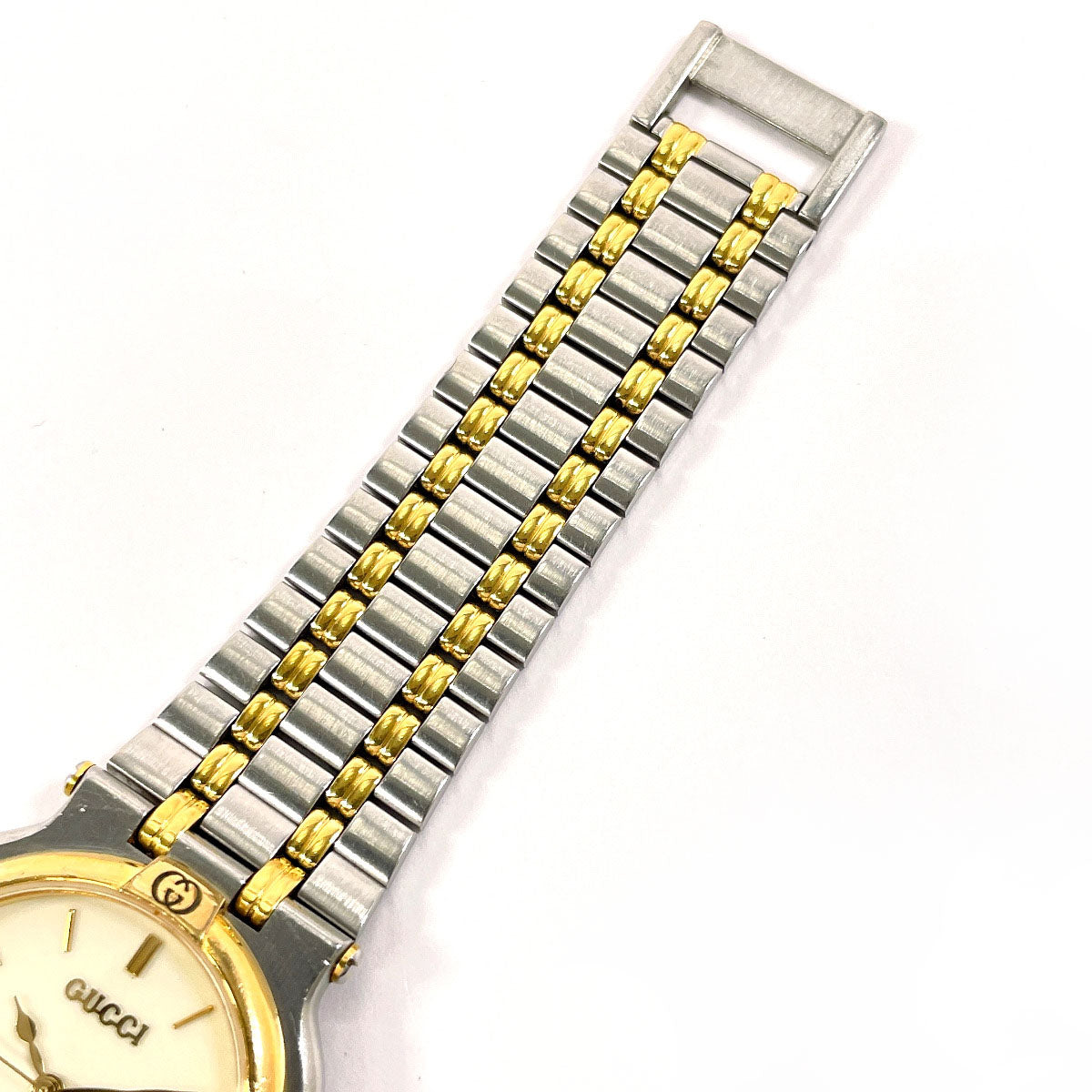 GUCCI Watches Quartz 9000M Stainless Steel Silver cream dial Women Secondhand