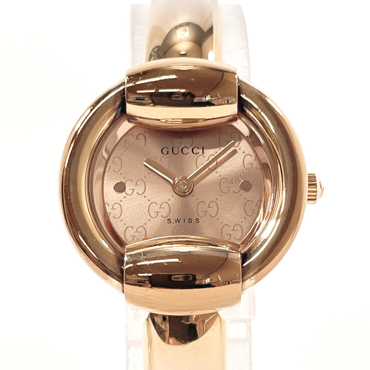 GUCCI Watches Quartz 1400L Stainless Steel gold gold dial Women Used