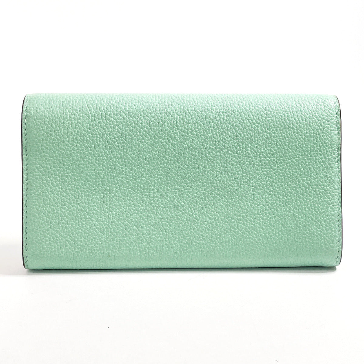GUCCI Long Wallet Purse 573612 leather green Zumi Women Used