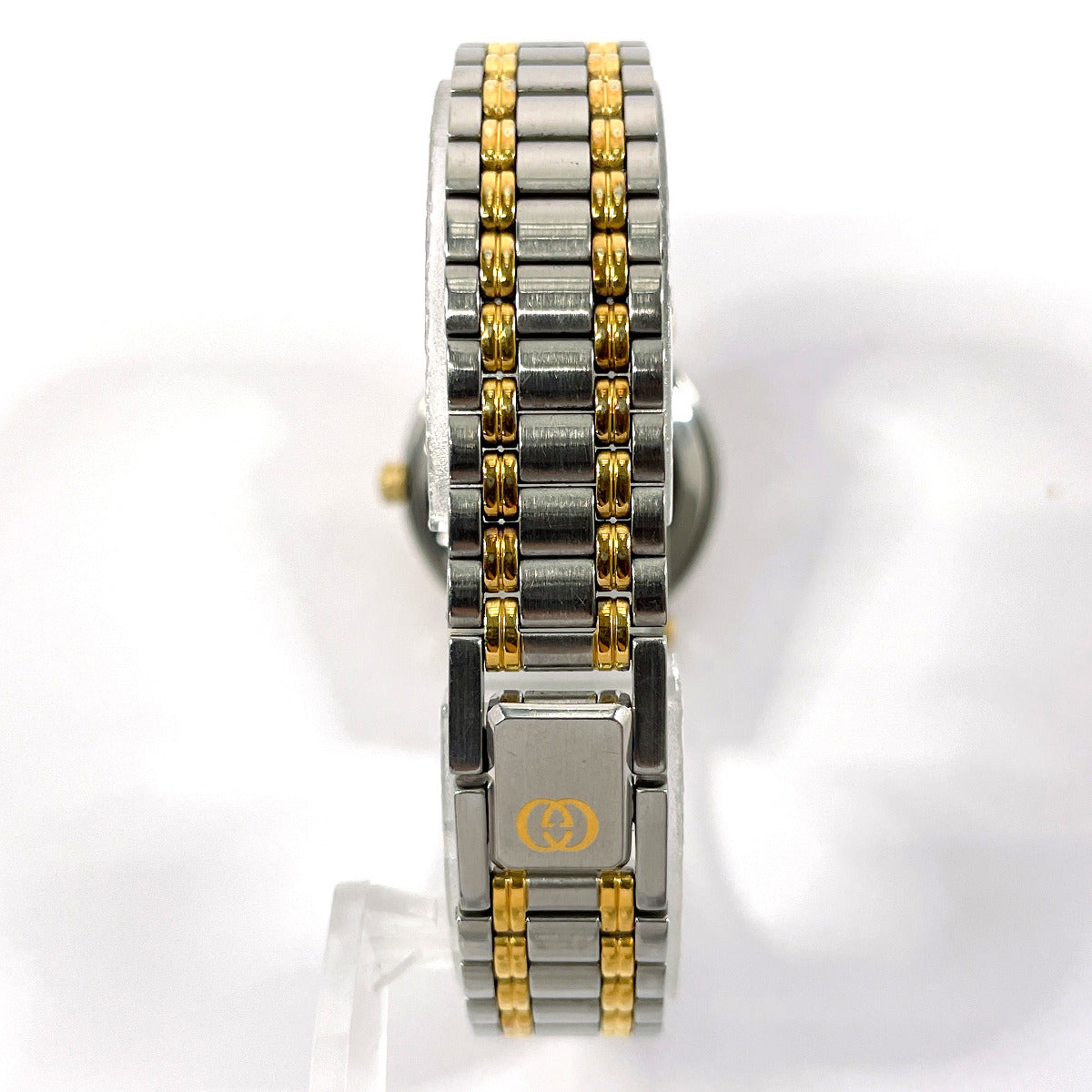 GUCCI Watches Quartz 9000L Stainless Steel , Gold Plated Silver gold dial Women Used