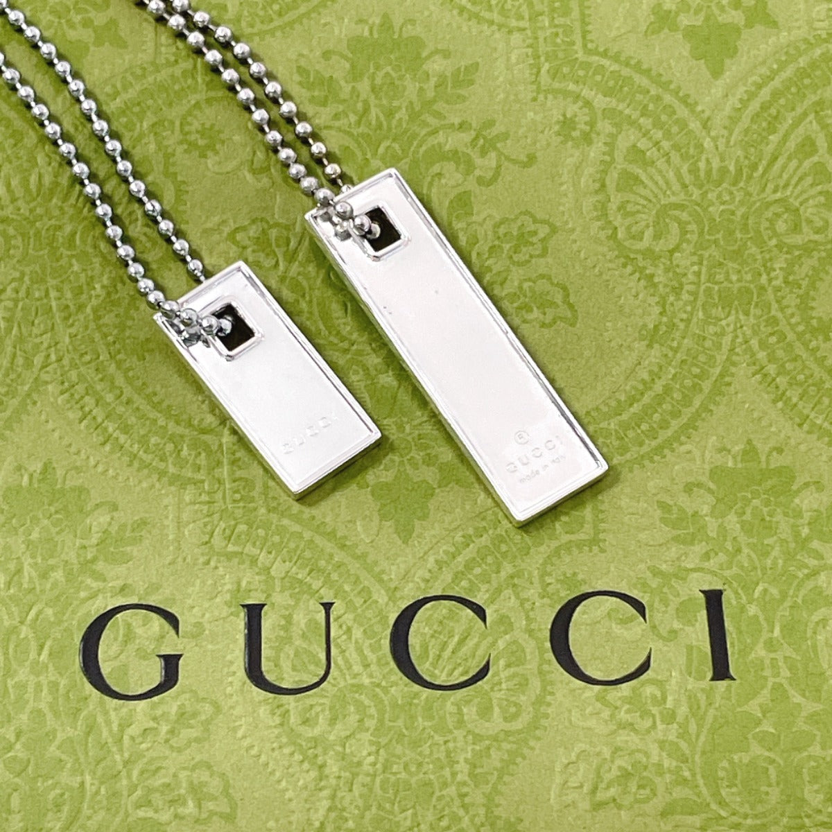 GUCCI Necklace Silver925 Silver Plate Pair Women(Unisex) Used