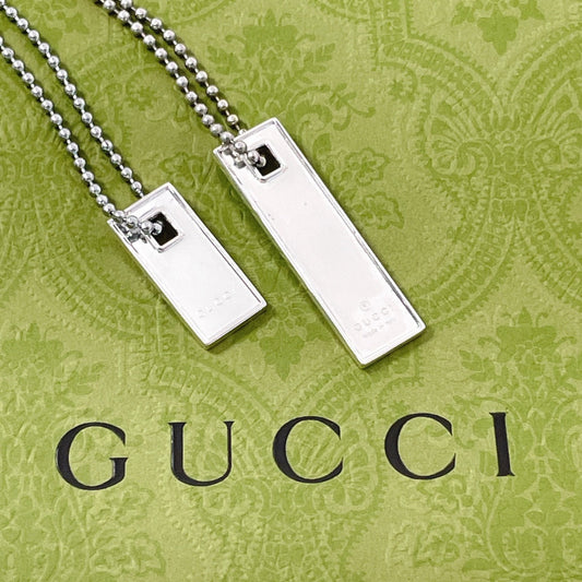 GUCCI Necklace Silver925 Silver Plate Pair Women(Unisex) Used