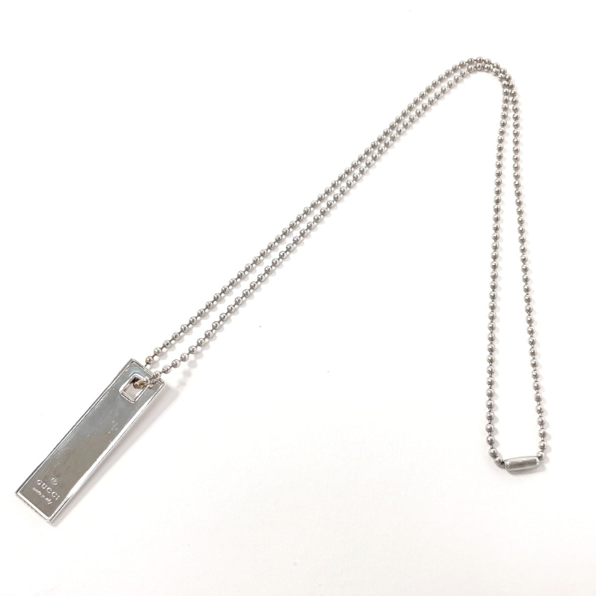 GUCCI Necklace Silver925 Silver Plate Pair Women(Unisex) Used
