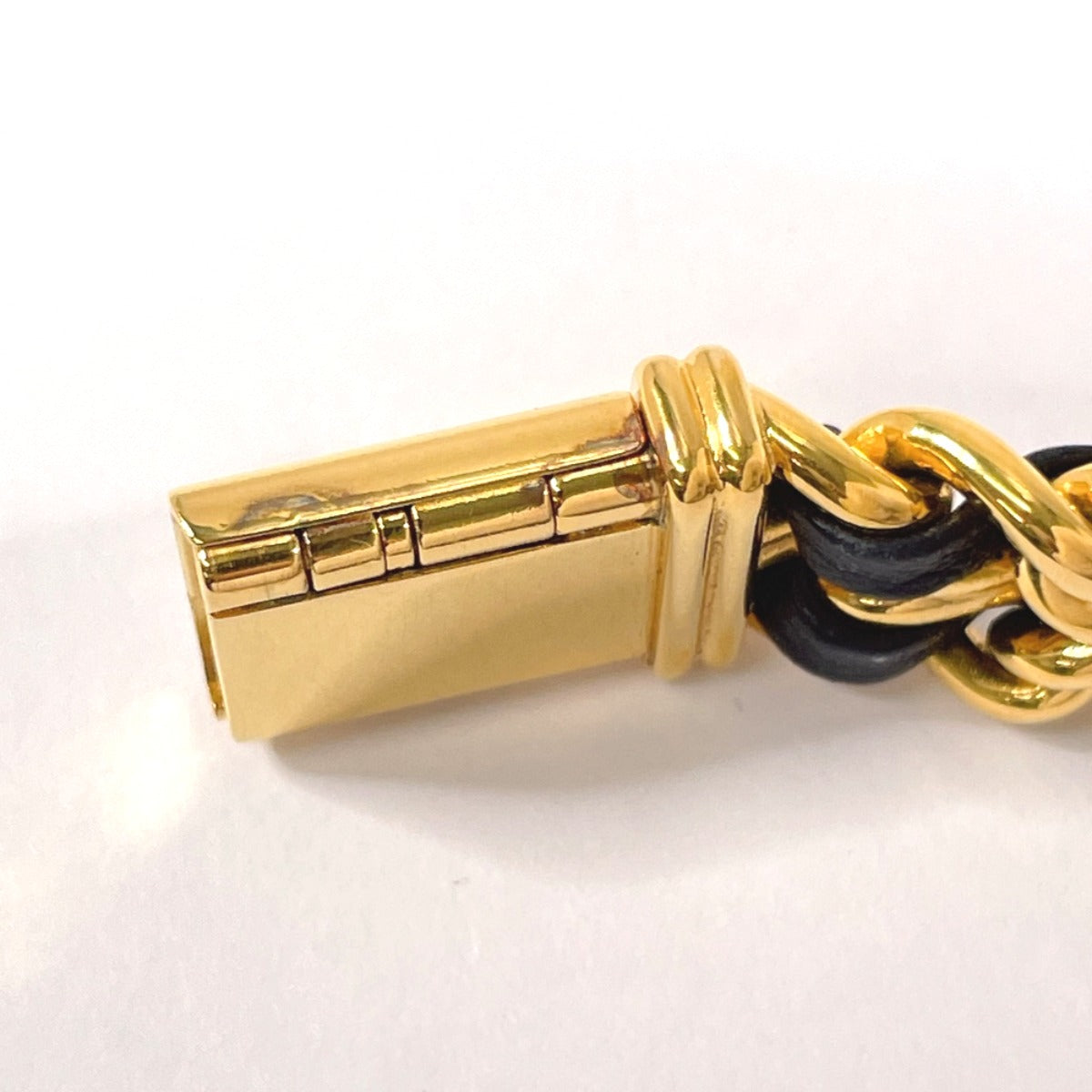 CHANEL Watches Quartz H0001 Gold Plated, Leather gold Premiere L black dial