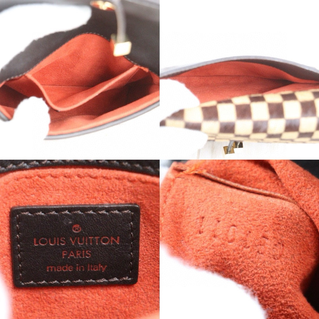 Very Good ( Rank A)｜ LV Gazelle Damier Sauvage Halaco Shoulder Bag Brown ｜S25021023