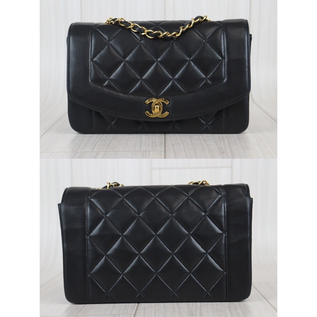 Rank A｜ CHANEL Matrasse Diana 22 Lamb Skin  Chain Bag ｜23092611