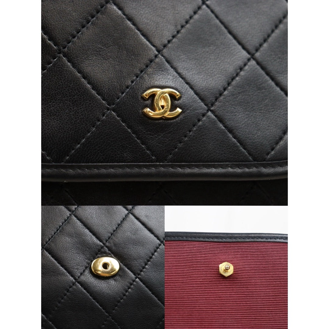 Good ( Rank AB)｜ CHANEL Mini Coco Mark Matrasse Lambskin Chain Shoulder Bag ｜25052901