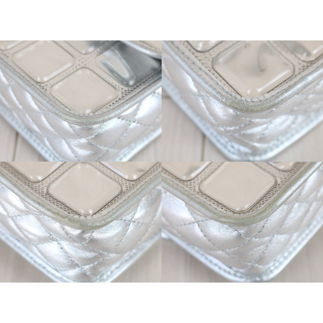 Good ( Rank AB)｜CHANEL Choclate Bar Ice Cubes Chain CF 30 Shoulder Bag Made In 2006～2008Year｜W25052001