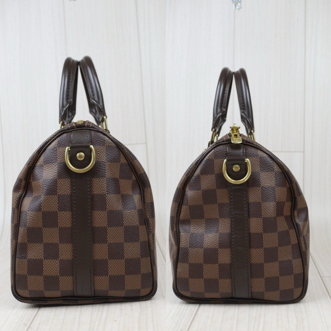 Rank A｜ LV Damier Speedy 25 Hand Bag With Shoulder Strap｜S24071430