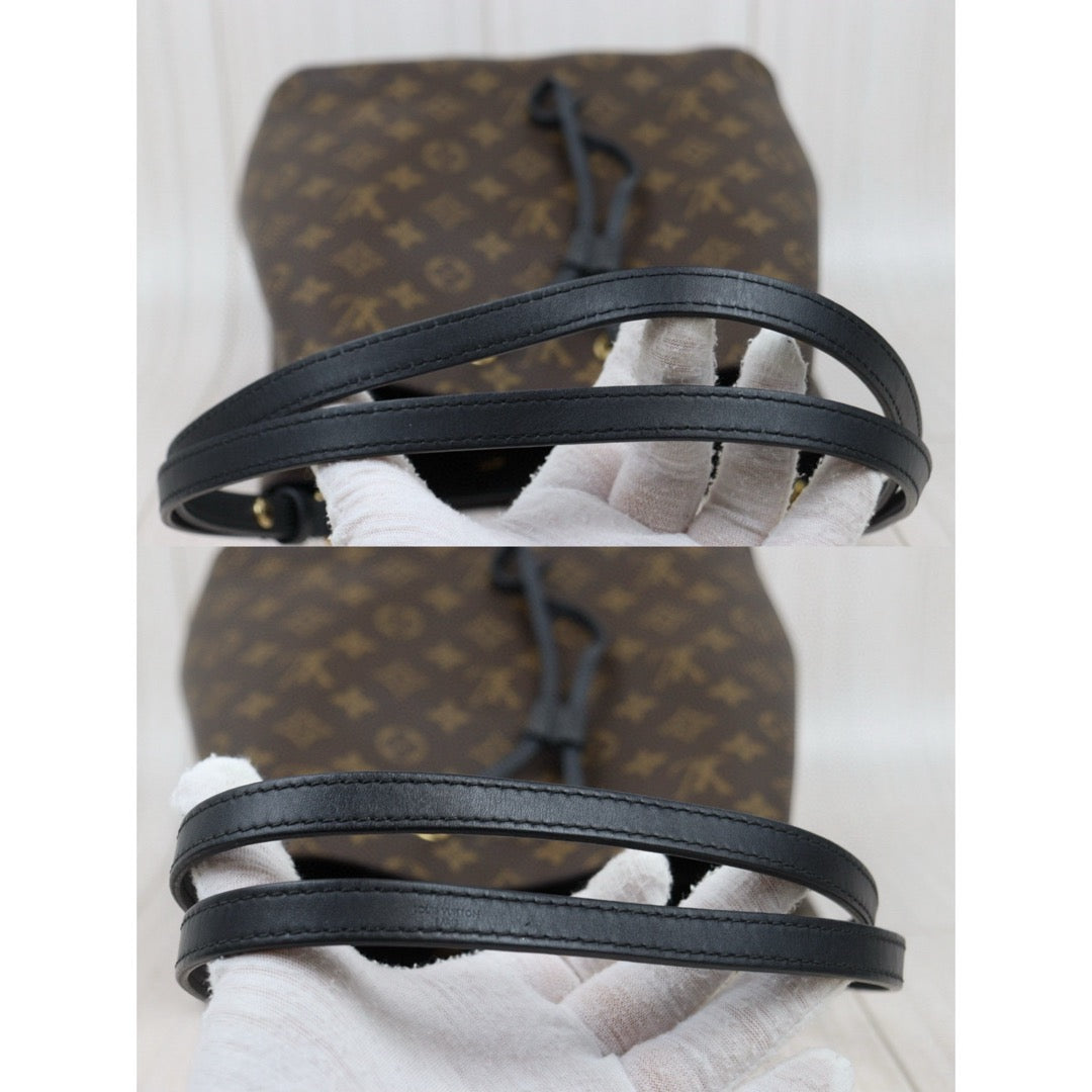 Very Good ( Rank A)｜ LV Monogram Neonoe Canvas  Black Shoulder Bag ｜Counter Price ￥326,700JPY｜S25020906
