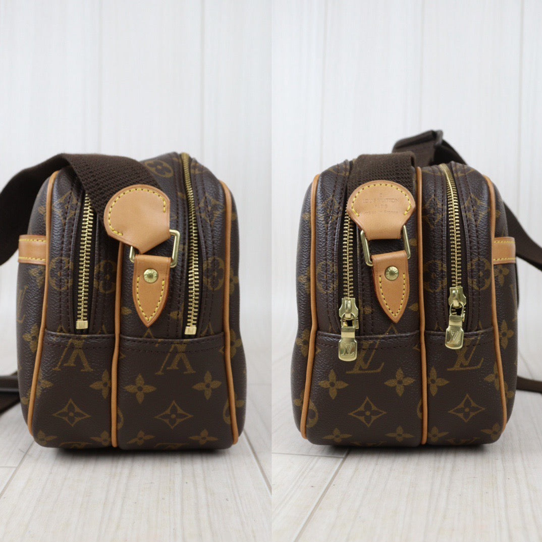 Rank AB ｜ LV Monogram Reporter PM Shoulder Bag ｜24062701