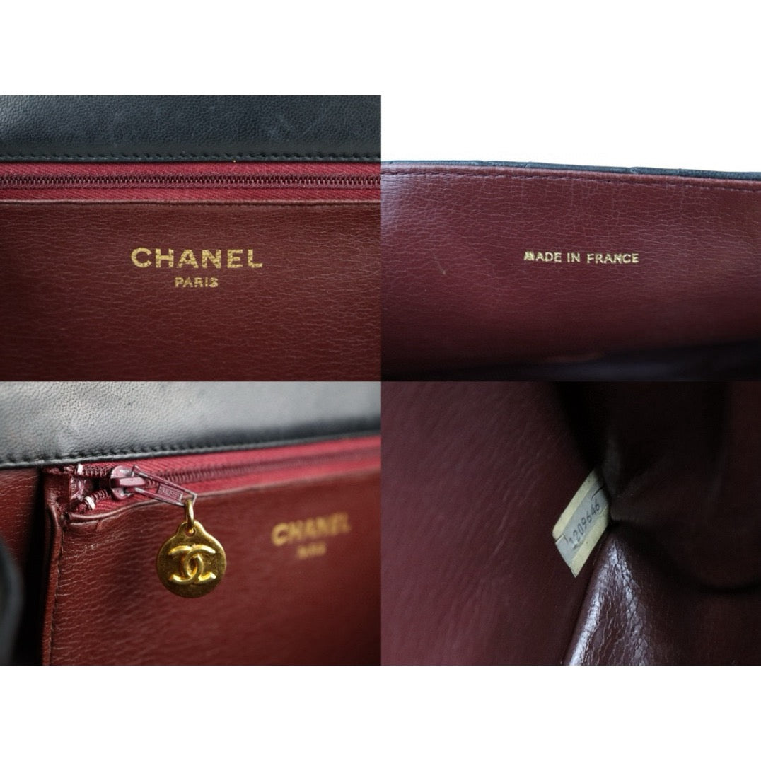 Good ( Rank AB)｜ CHANEL  Lamb Skin Chain CF 25 Shoulder Bag Made in 1997-1999Year ｜H24112501