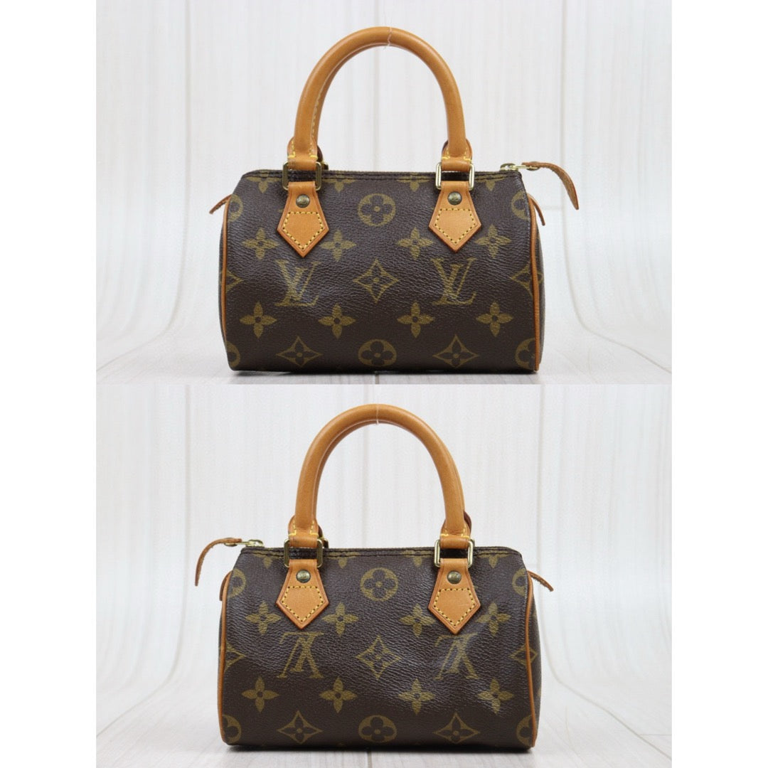 Good ( Rank AB)｜ LV Monogram Mini Speedy Handbag With Shoulderstrap｜25022801
