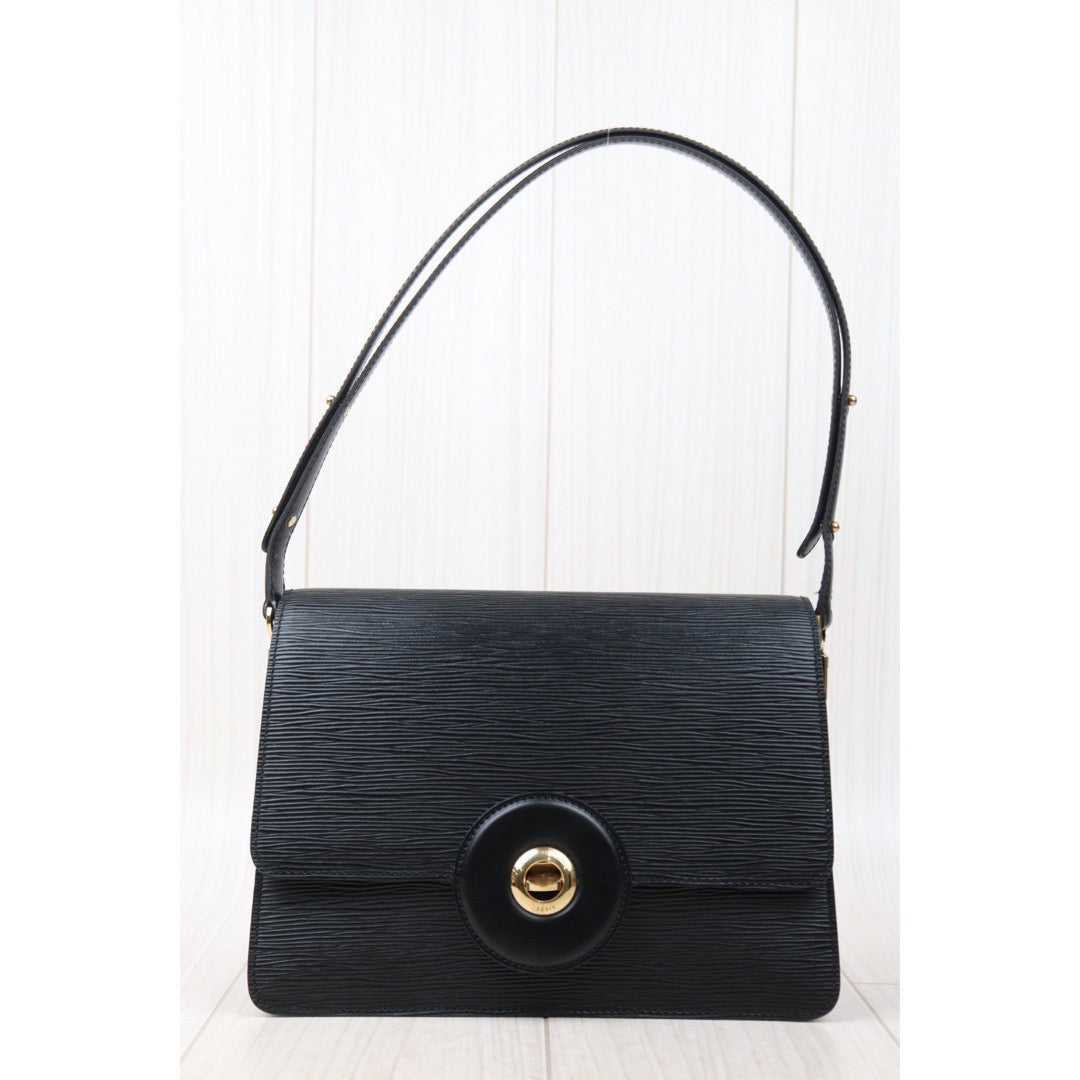 Rank A｜ LV Epi Shoulder Bag Black｜24052105