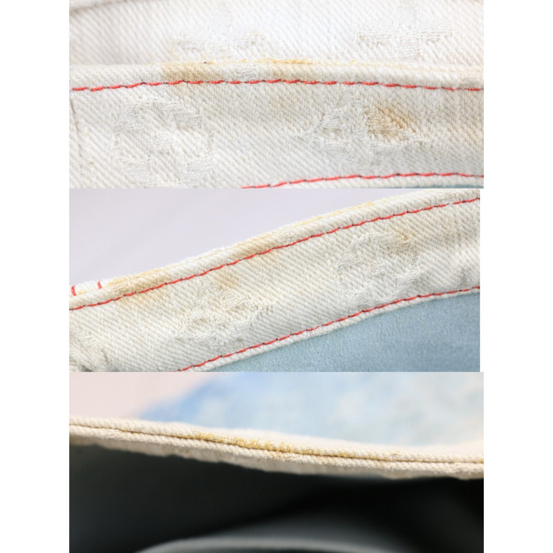 Good ( Rank AB) ｜  LV Monogram Denim  Sunshine Blue Ombre Shoulder Bag  ｜B25012209