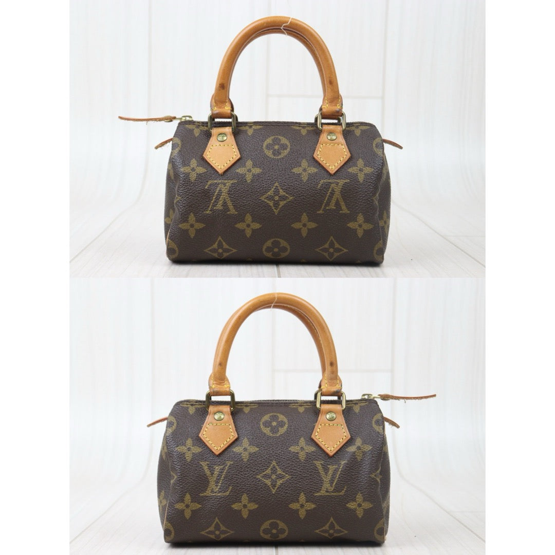 Good ( Rank AB)｜ LV Monogram Mini Speedy Handbag With Shoulderstrap｜24092001