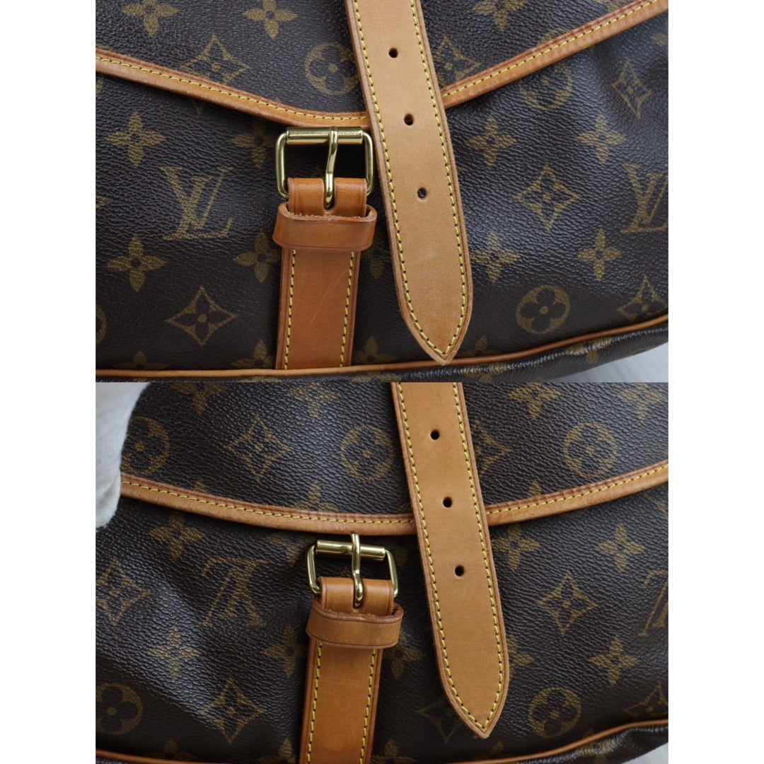 Rank AB ｜ LV Monogram Saumur 35 Shoulder Bag｜24031414