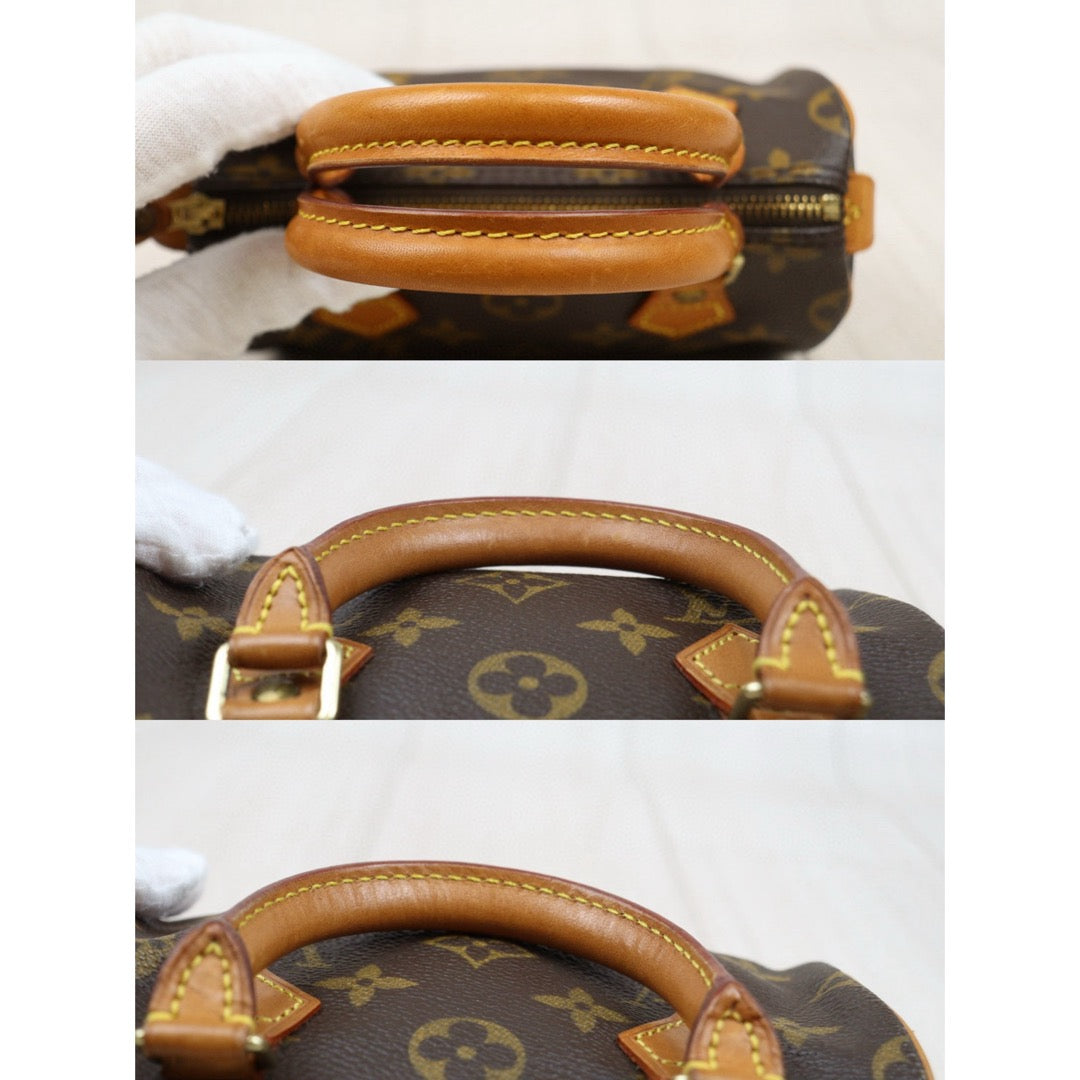 Good ( Rank AB)｜ LV Monogram Mini Speedy Handbag With Shoulder Strap｜25032701