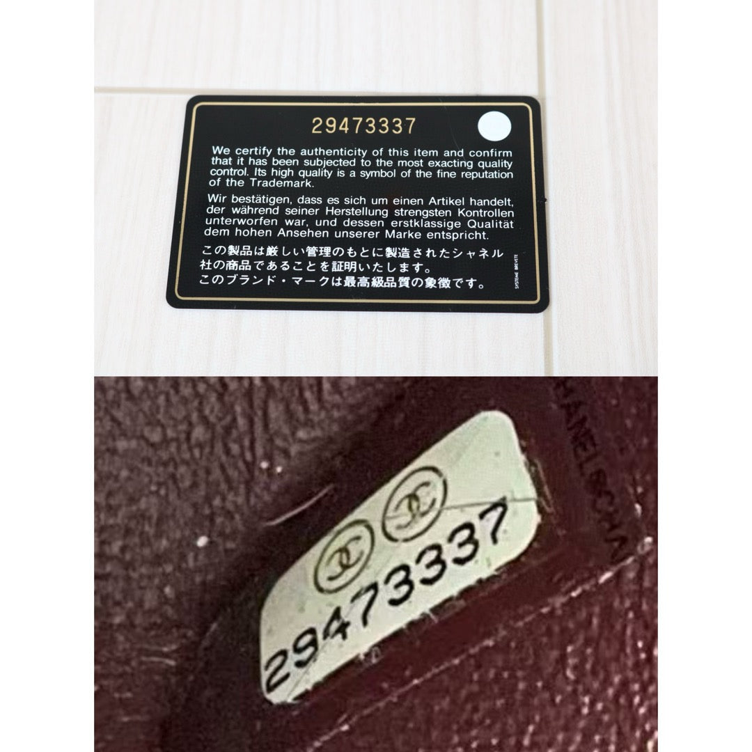 Excellent（Rank SA）｜CHANEL Caviar Skin Matrasse Double Flap 23 Shoulder Bag Black Made In 2020 Year｜S25031402