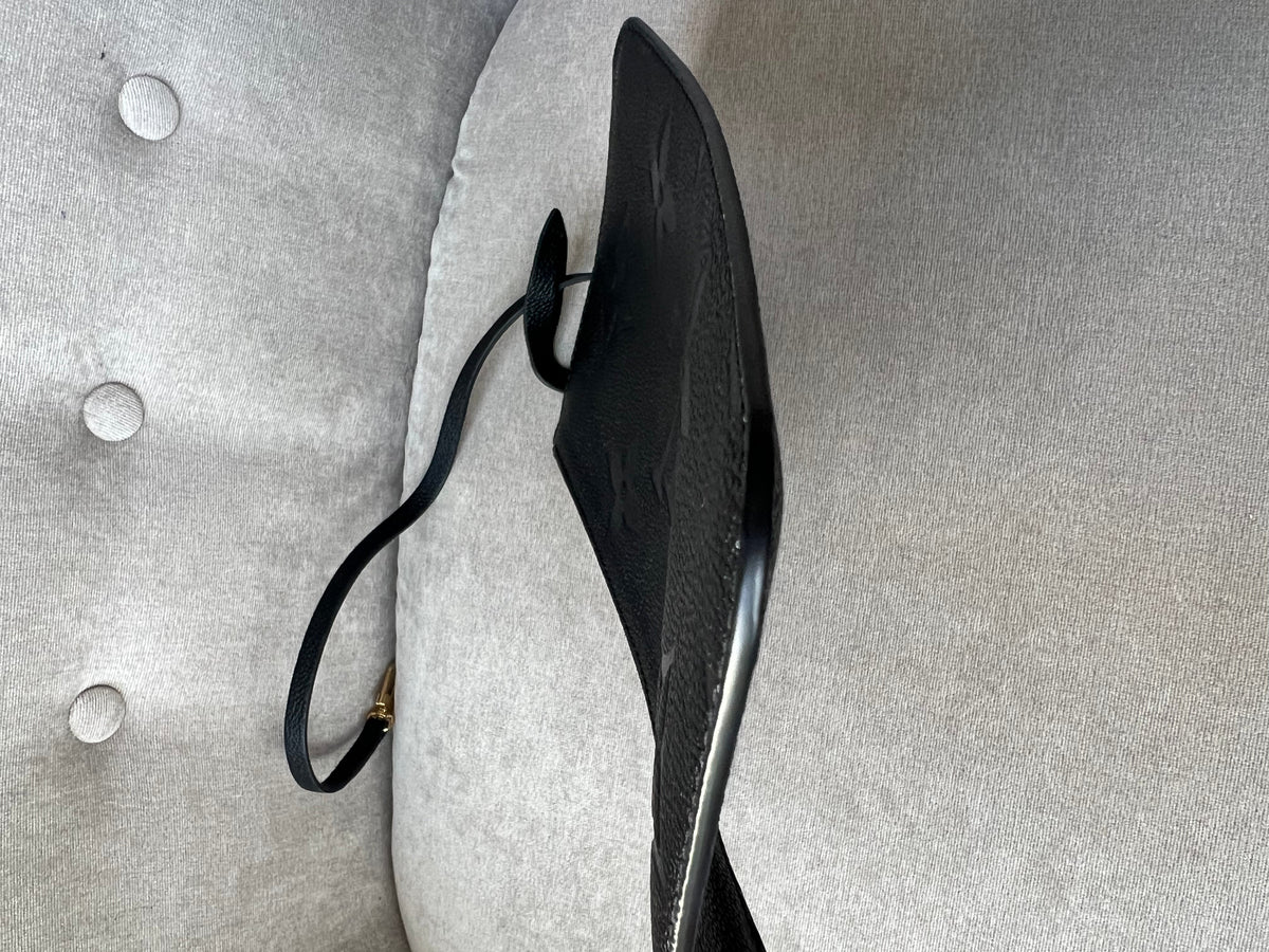 Louis Vuitton Pouch (from Neverfull) Black Empreinte