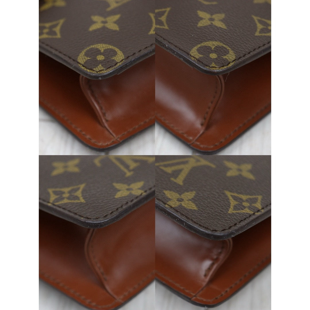 Good ( Rank AB)｜ LV Monogram Courcelles Clutch｜25032005