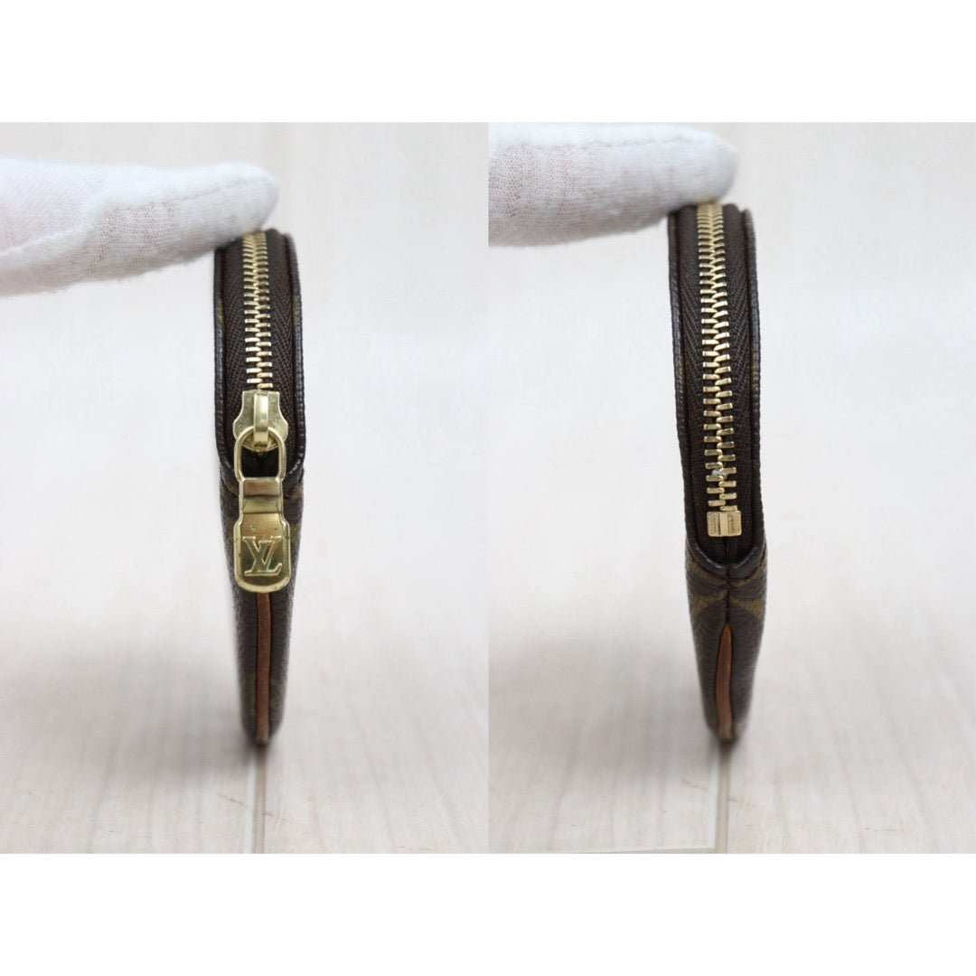 Fair ( Rank B) ｜ LV Monogram Round Coin Purse｜V25031101