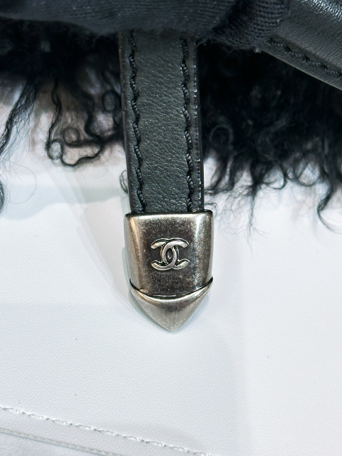 Chanel Paris-Dallas Double Flap Bag Quilted Calfskin and Fur Large