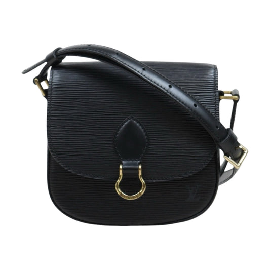 Good ( Rank AB)｜LV Epi Saint-Cloud PM Shoulder Bag Black｜25042104