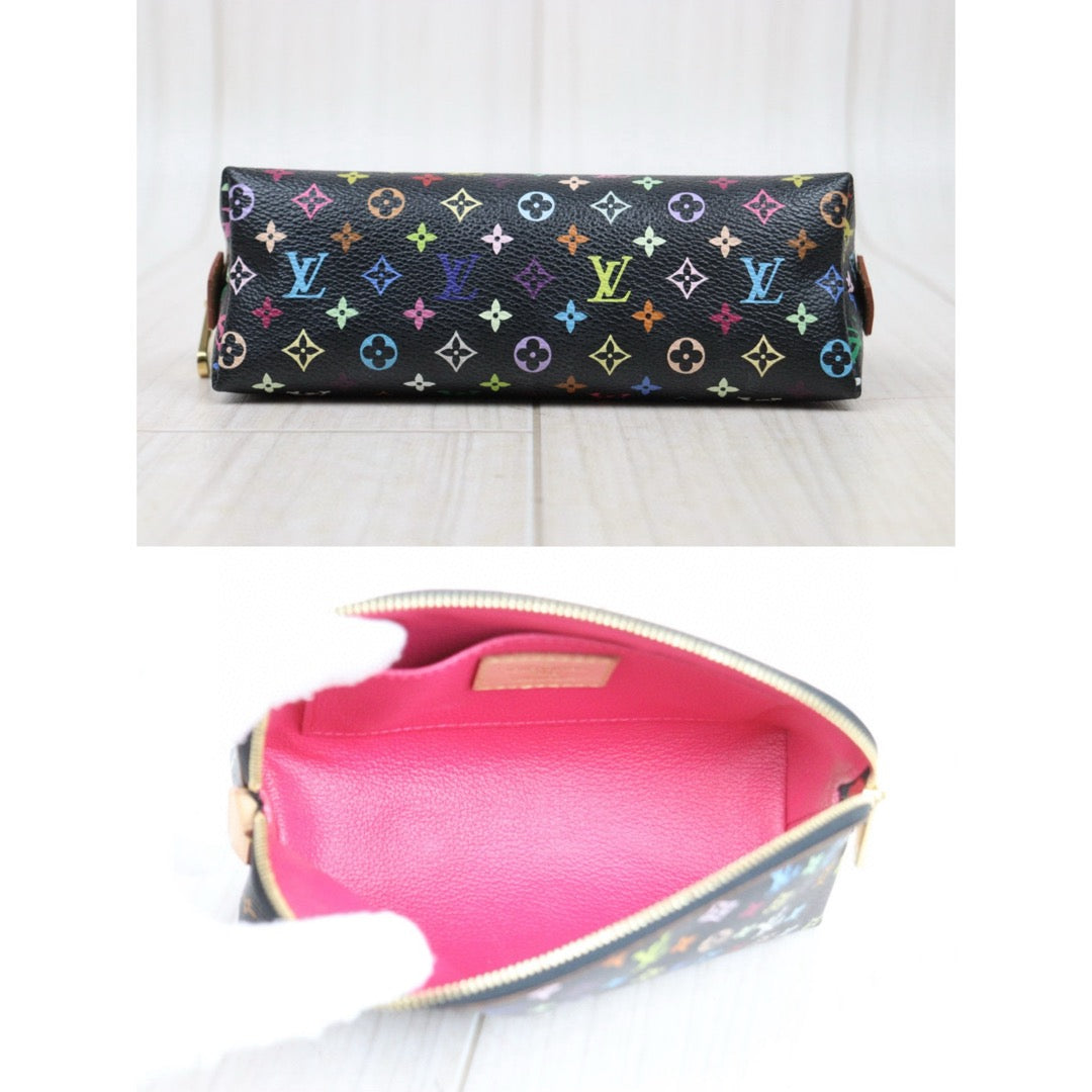Good ( Rank AB)｜LV Monogram Multicolor PM Pochette Cosmetics｜V25012113