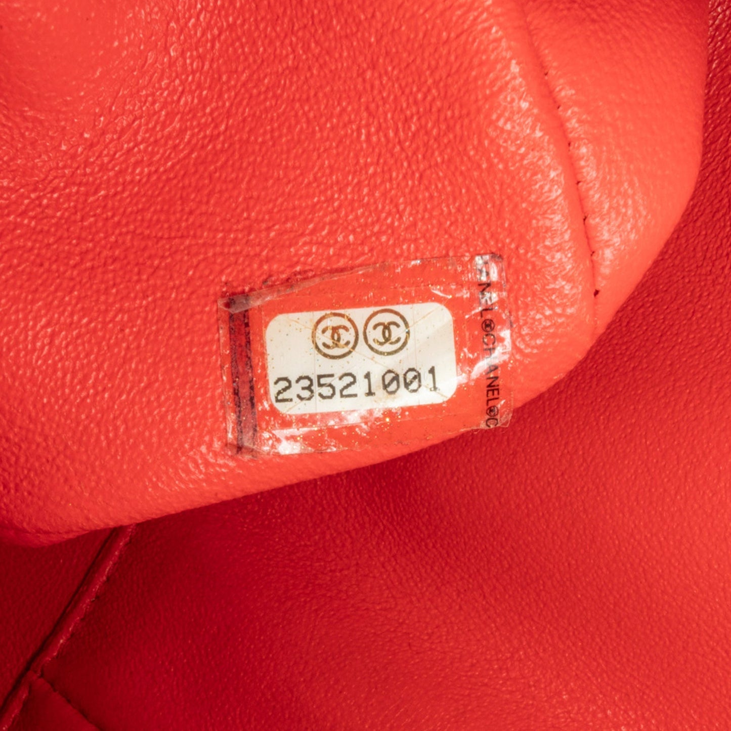 Red Chanel Medium Classic Lambskin Double Flap Shoulder Bag