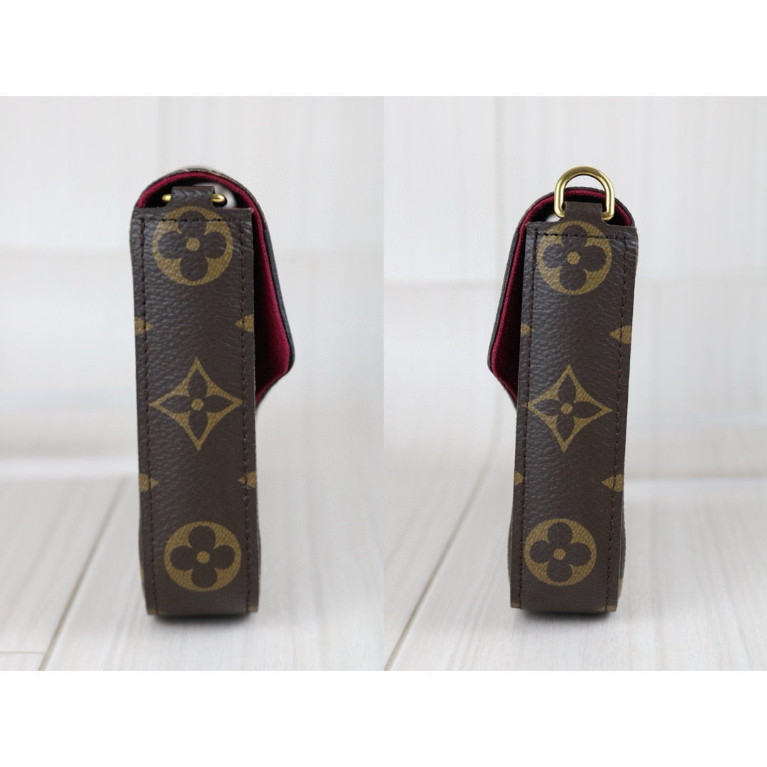Very Good ( Rank A) ｜LV Monogram Pochette Felicie Shoulder Bag｜S24102001